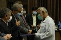 تقدیراز پیشکسوتان و هنرمندان رشته تراش سنگ  