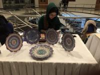 حضور سرکار خانم شهریزاده در نمایشگاه هفته فرهنگی ایران در قبرس 