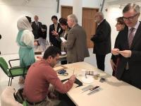 حضور جناب آقای علیرضا پیشاهنگ در نمایشگاه هفته فرهنگی ایران در قبرس