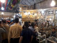 بازدید مسافران نوروزی از فروشگاه حافظیه