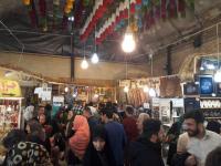 بازدید مسافران نوروزی از فروشگاه حافظیه